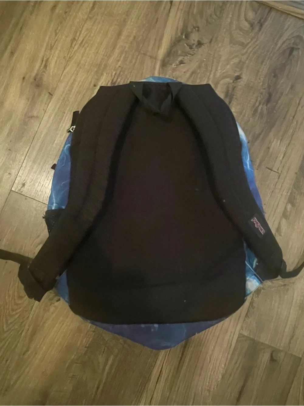 JanSport Blue Lightning Print Backpack